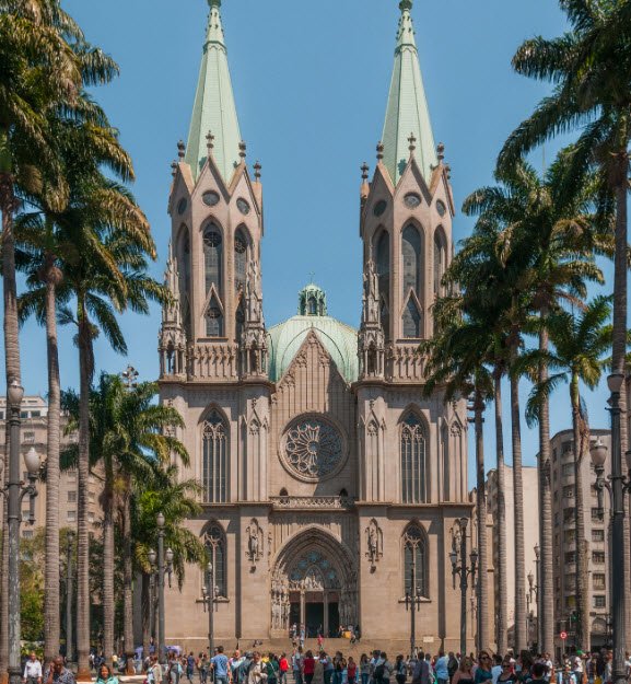 São Paulo Cathedral (Catedral da Sé), São Paulo, SP, Brazil
